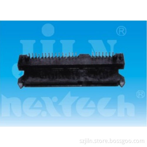 SATA 7+15P 2-IN-1 Right Angle DIP Connector